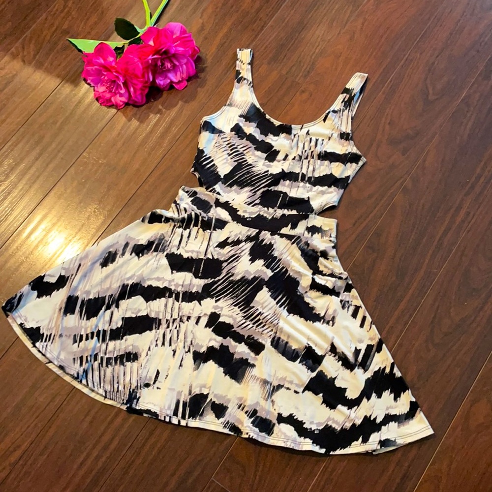 Abstract cocktail dress